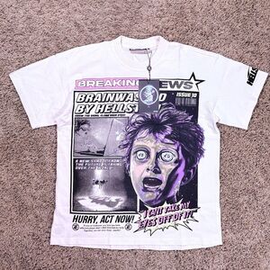 **New w/Tags** Hellstar Breaking News T Shirt